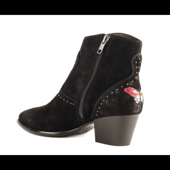 NWOT ASH Heidi embroidered ankle boot - Picture 6 of 15